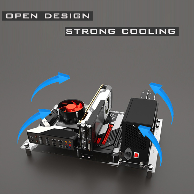 open pc case