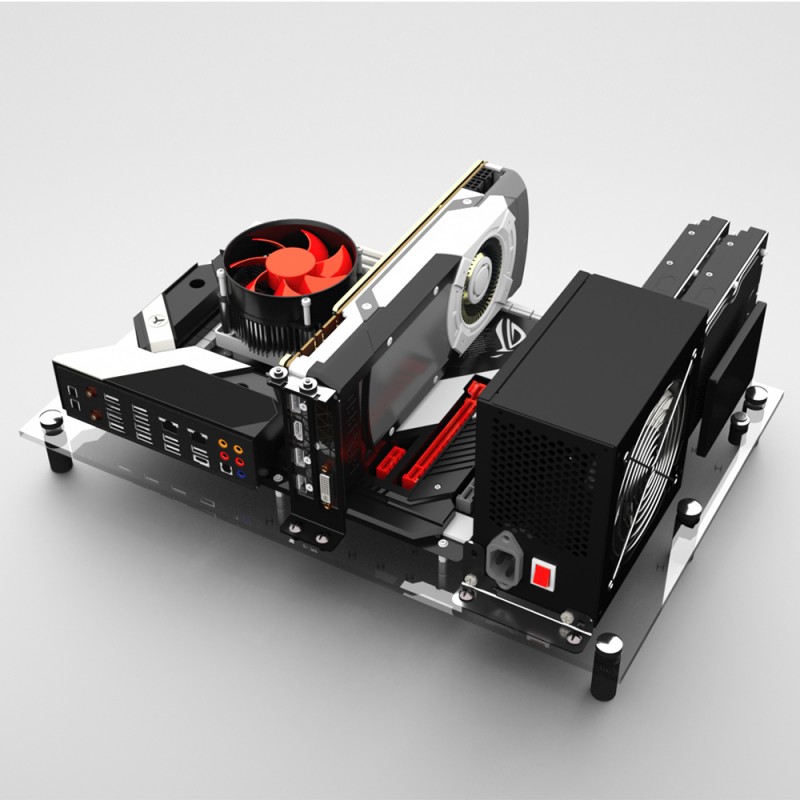 arcylic open case atx